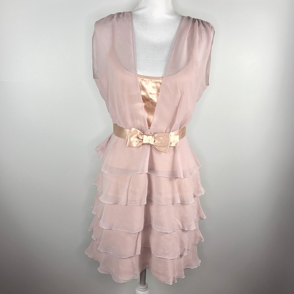 Review Australia Bow Waist Dress Aus 12 US 8